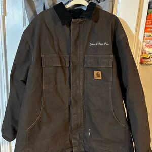 Carhartt Men's Dark Brown Performance Jacket